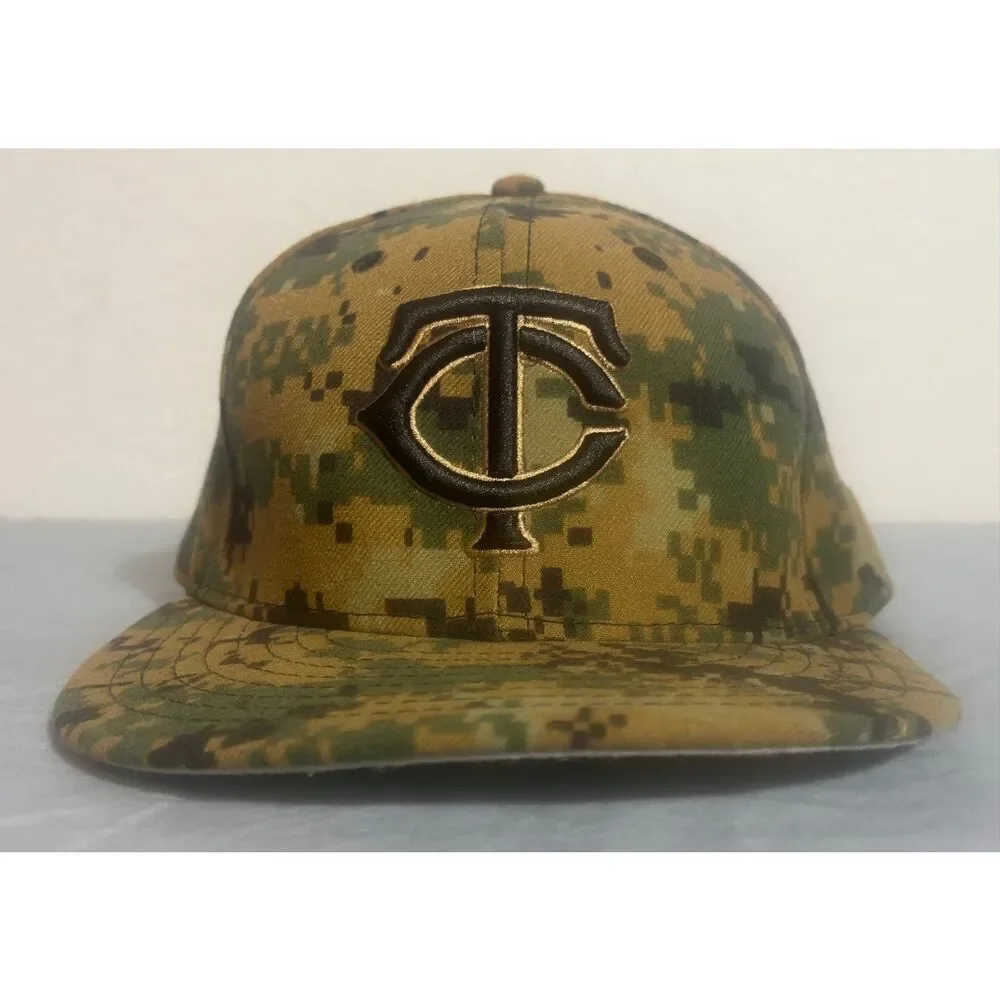 New Era 59Fifty Minnesota Twins Baseball Cap Fitted 6 7/8 Camo